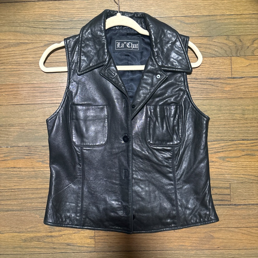 Leather Vest